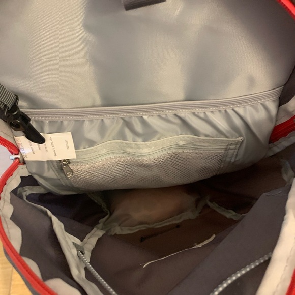 Crane Sports Authentic Walking/Hiking Backpack, Gray and Red NWOT - Picture 8 of 15